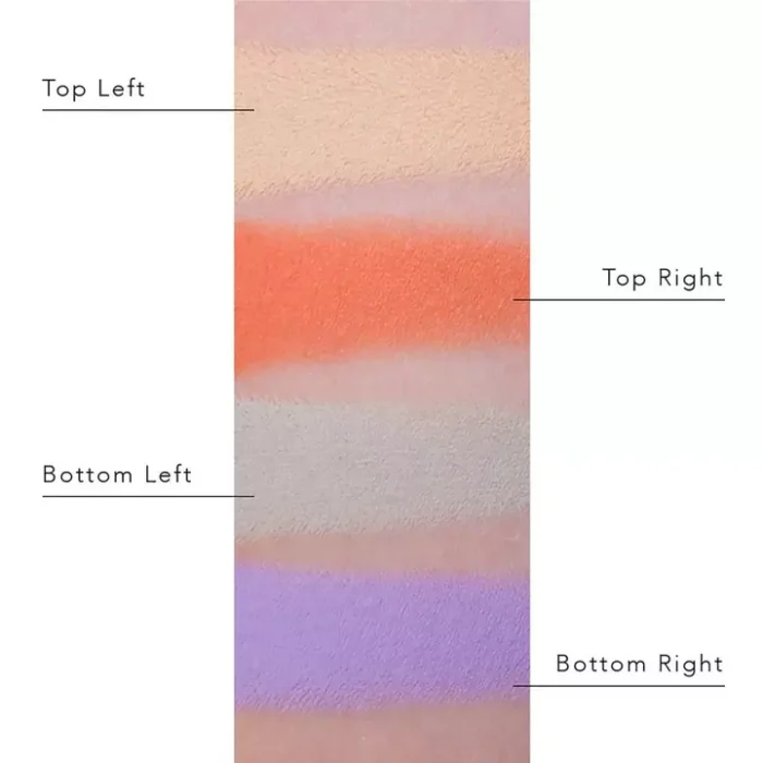 JCat Beauty Color Corrector Quad Spectrum Palette - Image 3