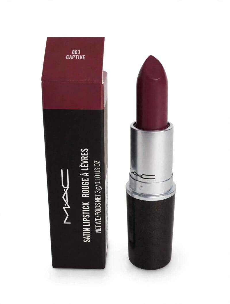 ⁦ماك لبستيك لون Satin Lipstick/Captive⁩ - الصورة ⁦1⁩