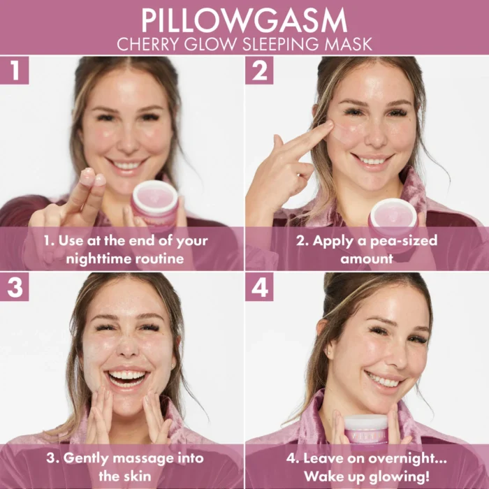⁦ويشفول ماسك ليلي لترطيب وتغذية البشرة Pillowgasm⁩ - الصورة ⁦8⁩