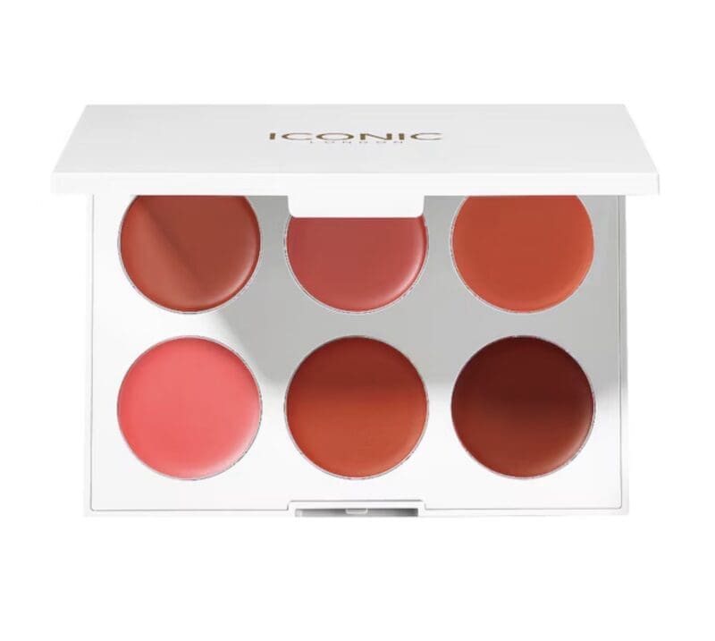 ICONIC LONDON Multi-Use Lip and Cheek Cream Palette - Image 1