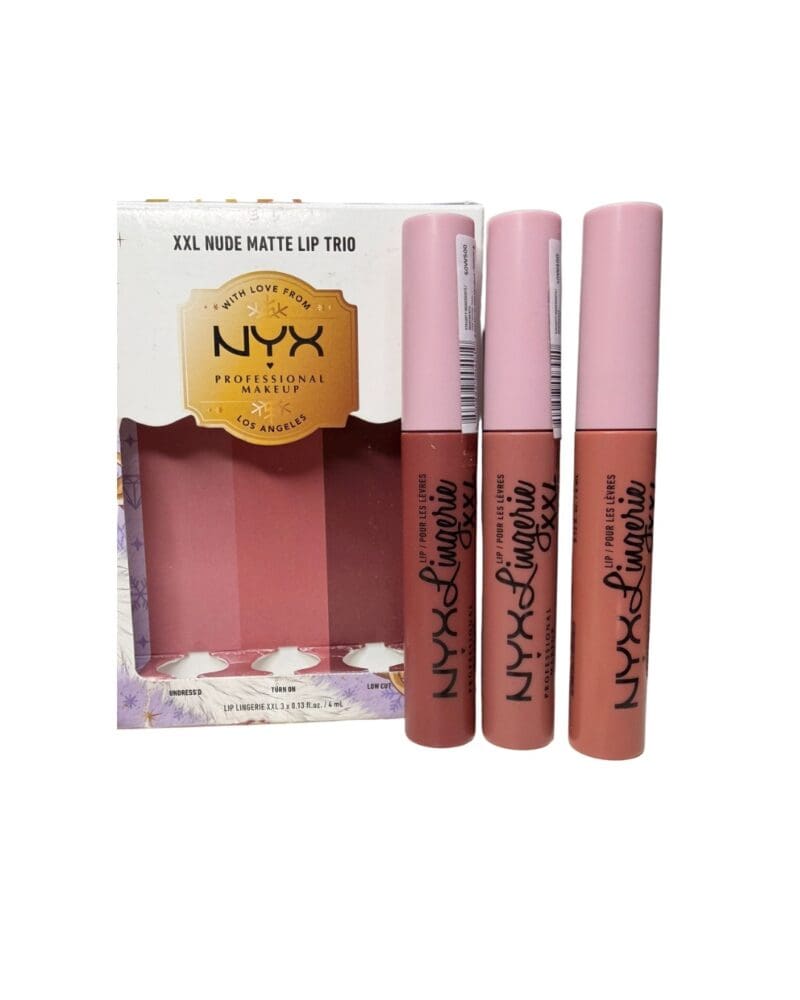 NYX XXL Nude Matte Lip Trio - Image 1