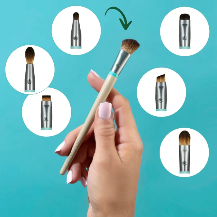 Eco tools Interchangeables Total Renewal Eye Makeup Brush Kit - Image 3