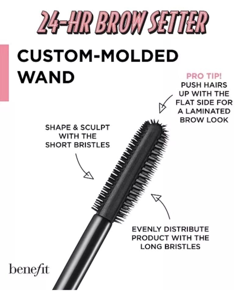 Benefit 24-HR Brow Setter Clear Brow Gel - Image 3
