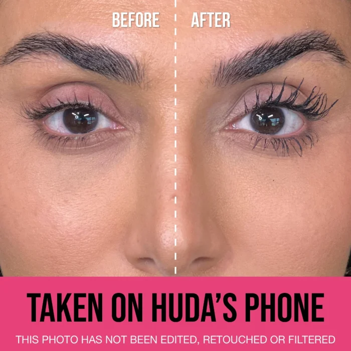 Huda Beauty 1 Coat Wow! - Extra Volumizing And Lifting Mascara - Image 2