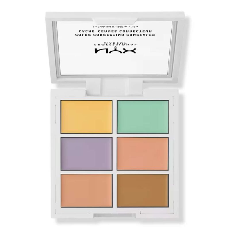 BDE8911D-66B5-41F9-A9BD-4CA7DEF0F215 NYX 3C Color Correcting Concealer Palette - Image 1