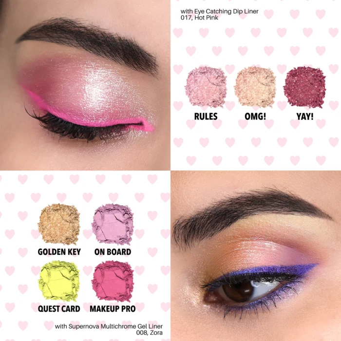 Moira MAKEUP MANIA PRESSED PIGMENT PALETTE - Image 4